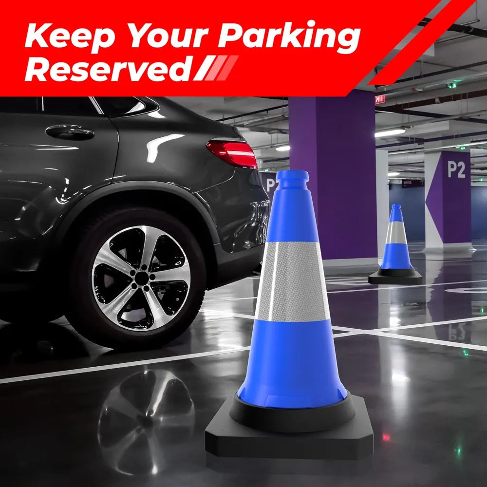 High Quality Parking Cone Blue