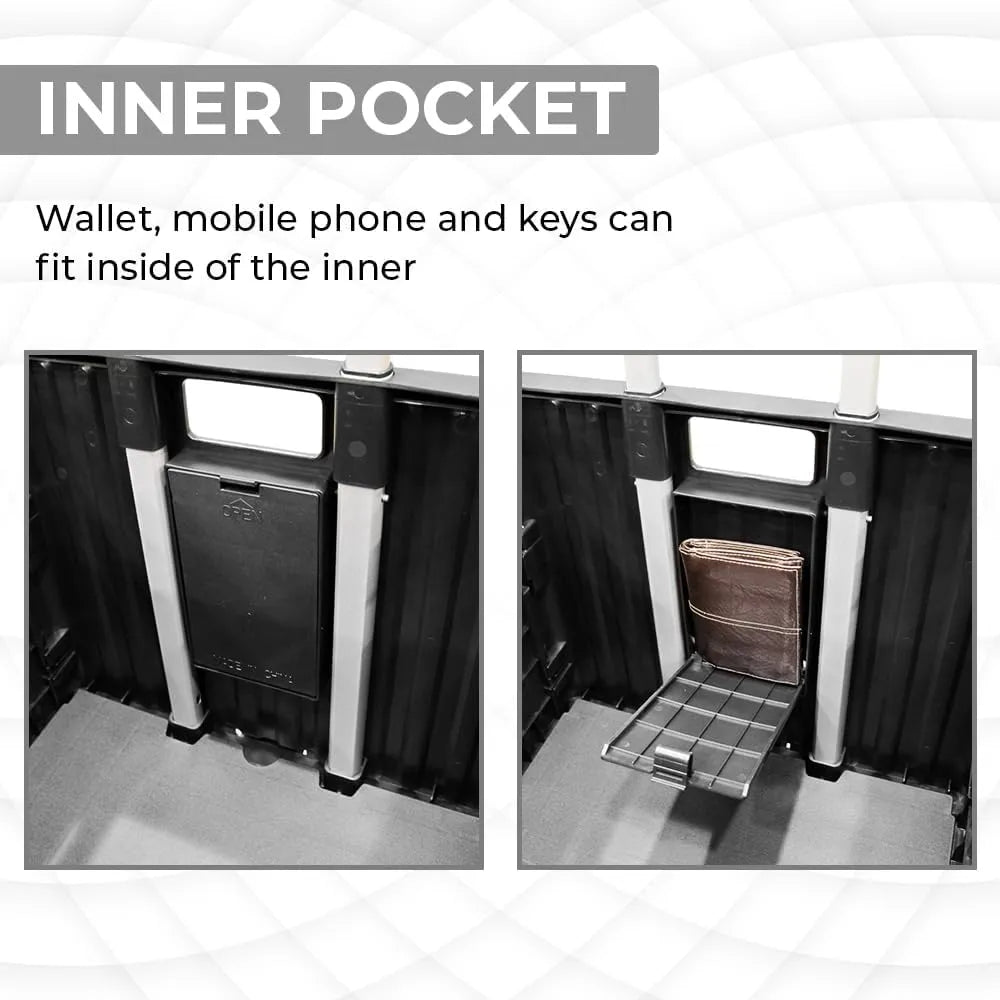 Grocery Trolley Cart With Pocket