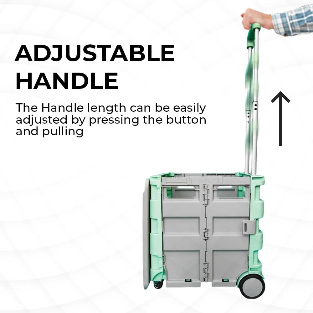 Grocery Cart With High Quality Adjustable Handle