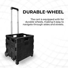 Durable plastic trolley