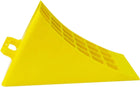 plastic yellow wheel stopper