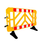 Yellow Plastic Safety Barrier