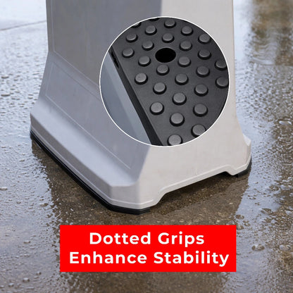 sign barrier grip