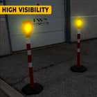 Delineator Mount Warning Light