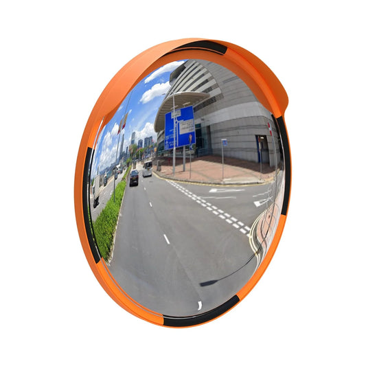 premium convex safety mirror with heavy duty design for wide visibility