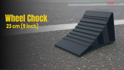 Set of 2 Portable Wheel Chock Small - Black