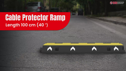 1 Channel PVC Cable Protector with Flip Open Lid