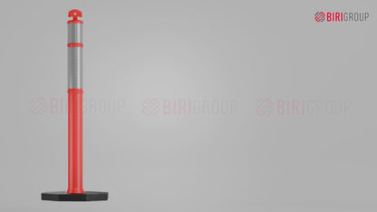 Delineator Post 110CM (44") 6 Pcs Reflective Safety Post - Orange