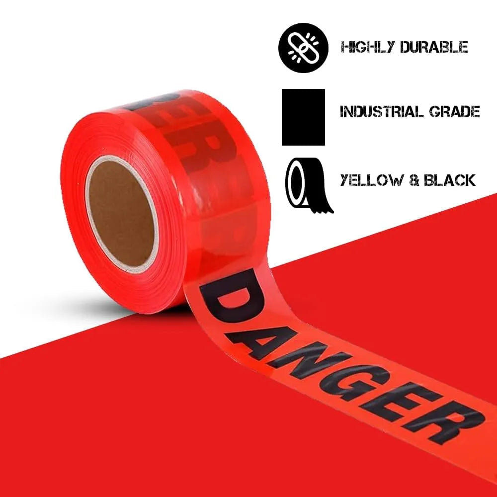 Red Barricade Tape