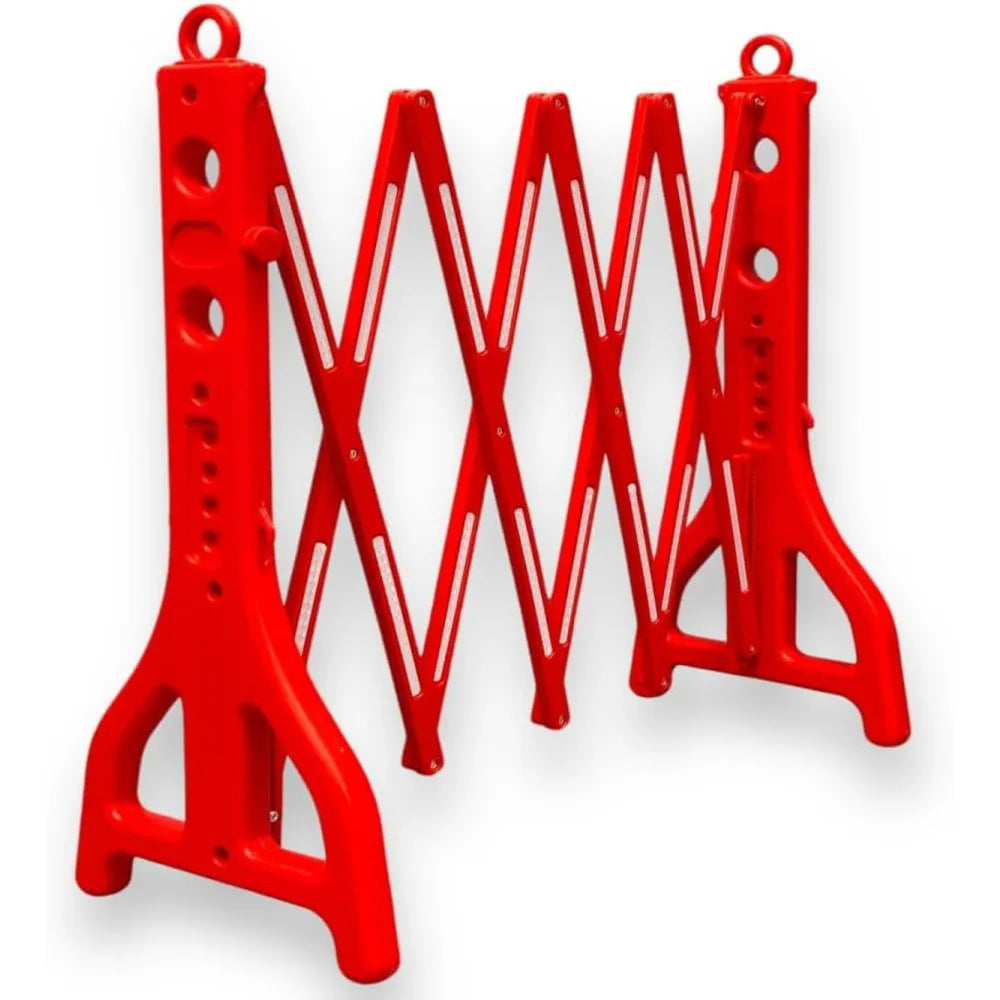 Red Road Safety Expandable Barrier