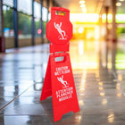 Freestanding Warning Sign