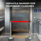 Temporary Retractable safety Barrier