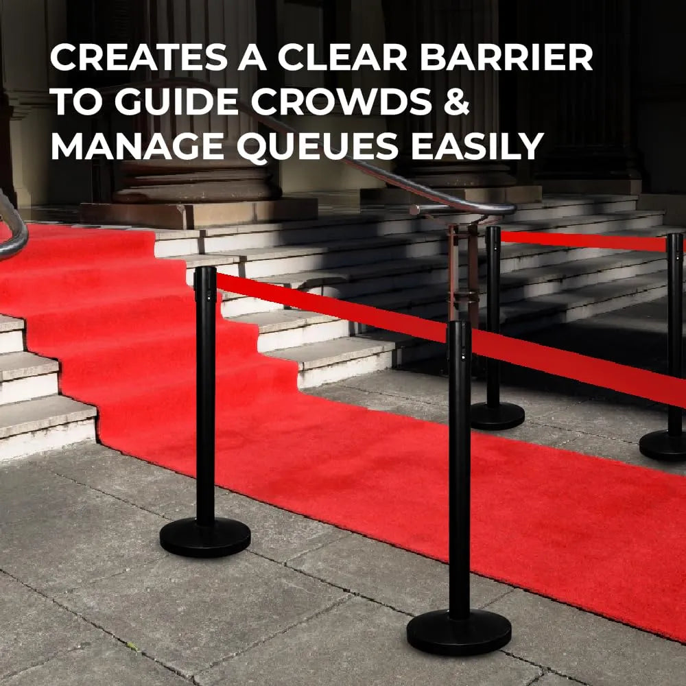 Retractable Crowd Safety Barrier