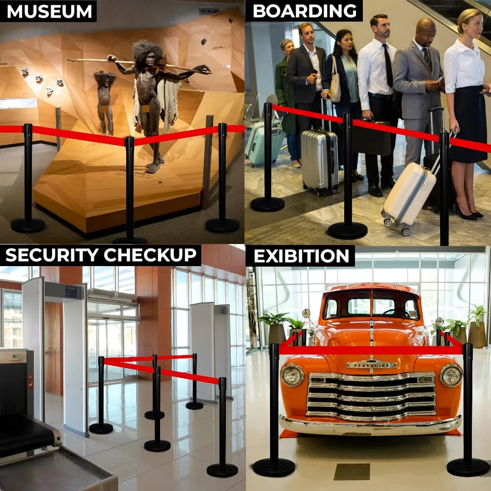 Retractable Warning Barrier