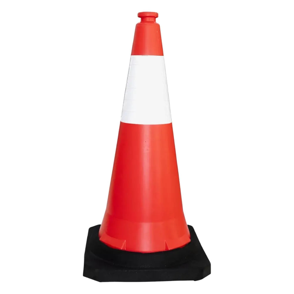 Red traffic cone