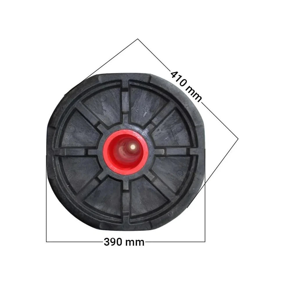 43.3" Reflective Channelizer Post - Red