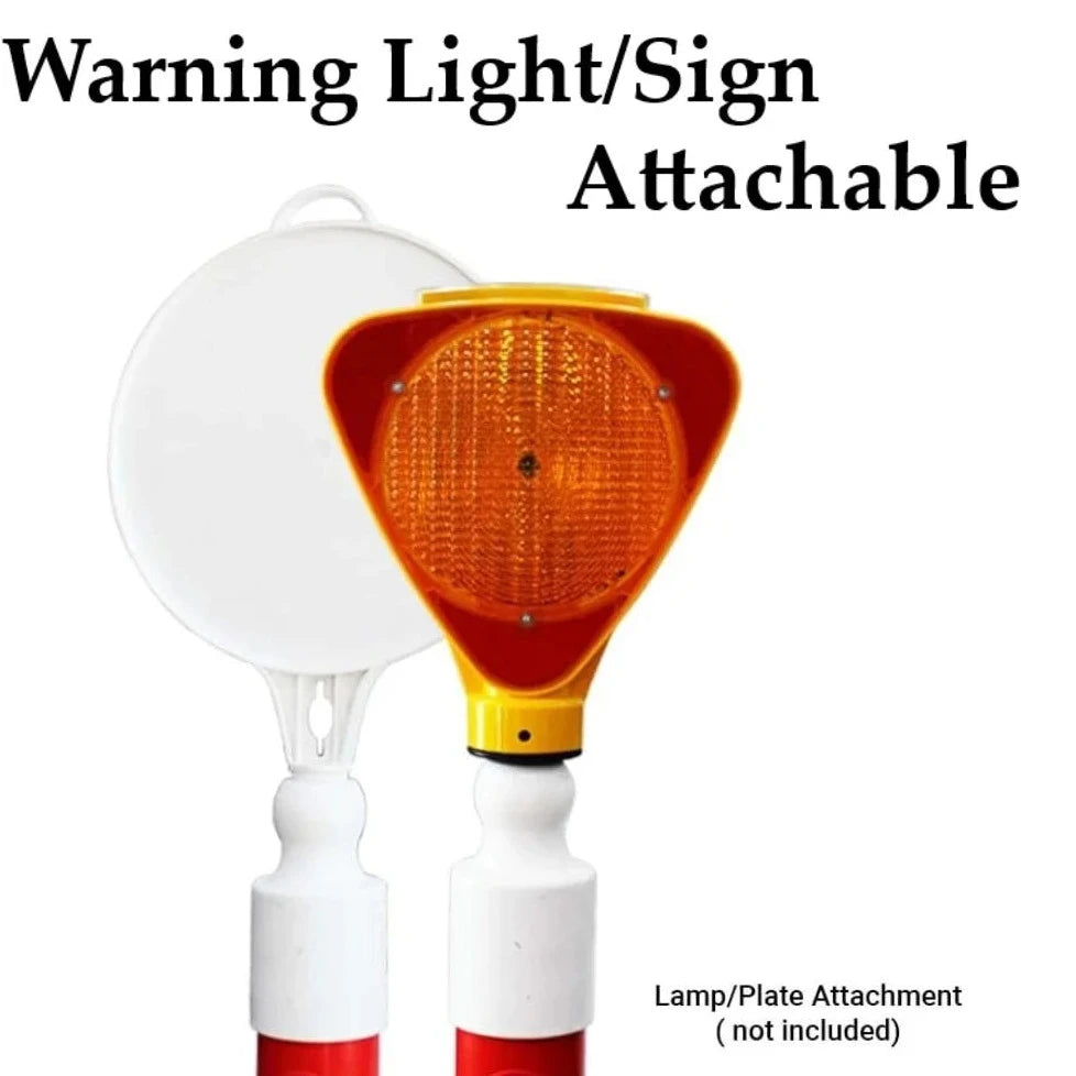 Road Safety Delineator With Warning Light 
