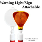 Road Safety Delineator With Warning Light 