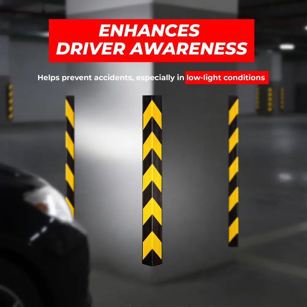 Reflective corner guard