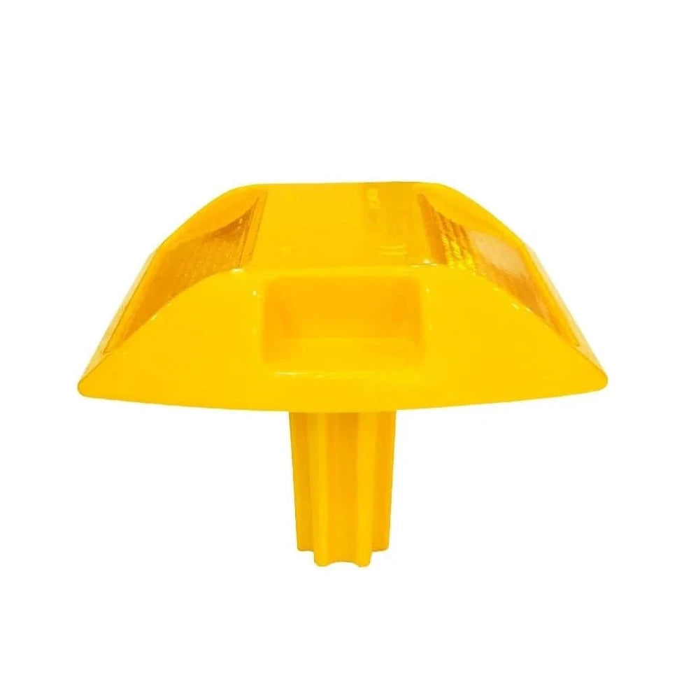 Reflective Road Stud Yellow Plastic