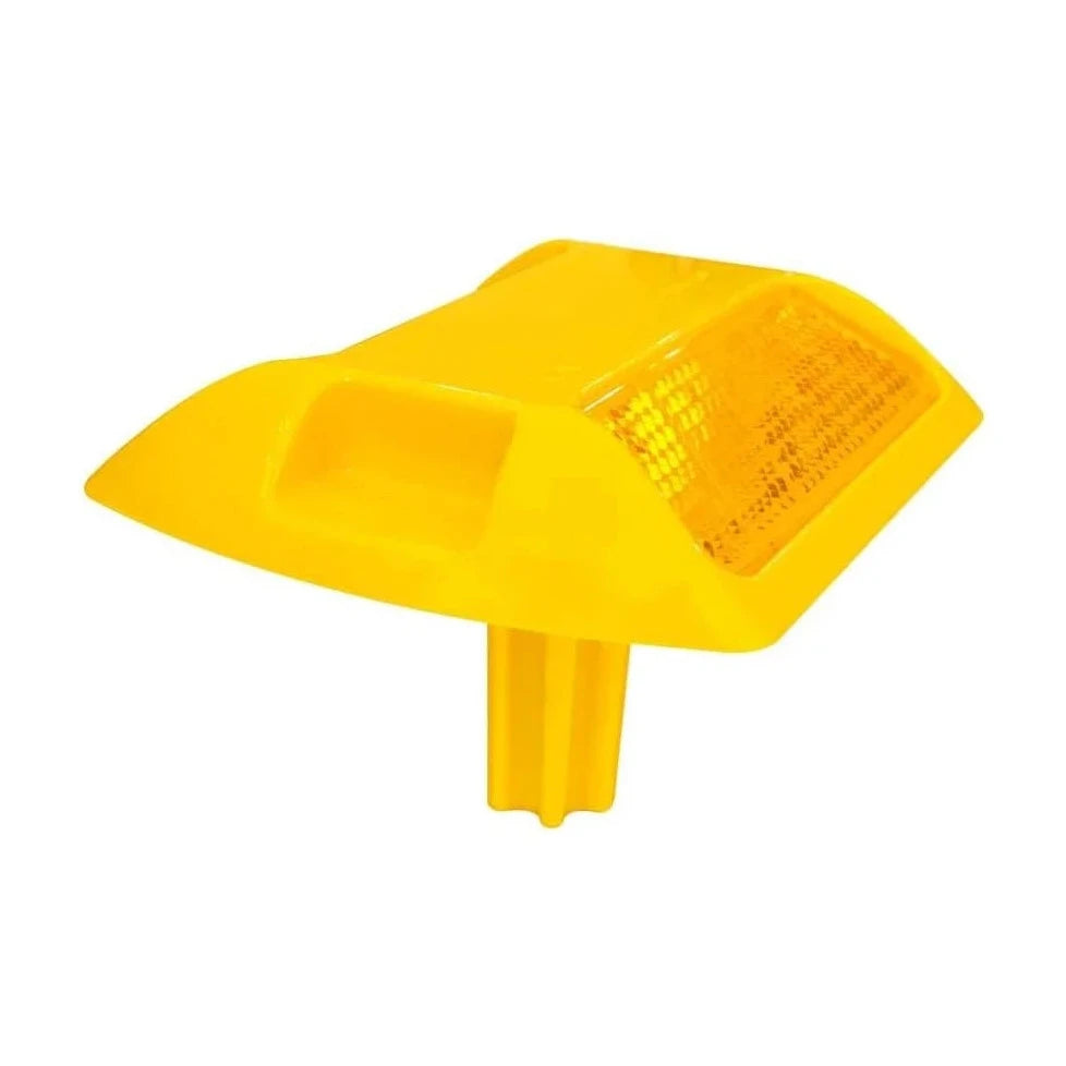 Reflective Road Stud Yellow Plastic