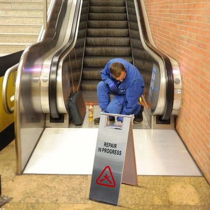 Freestanding Repair in Progress Sign