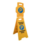 1pc Freestanding Reserved Parking Sign