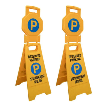 Panneau « Stationnement réservé »