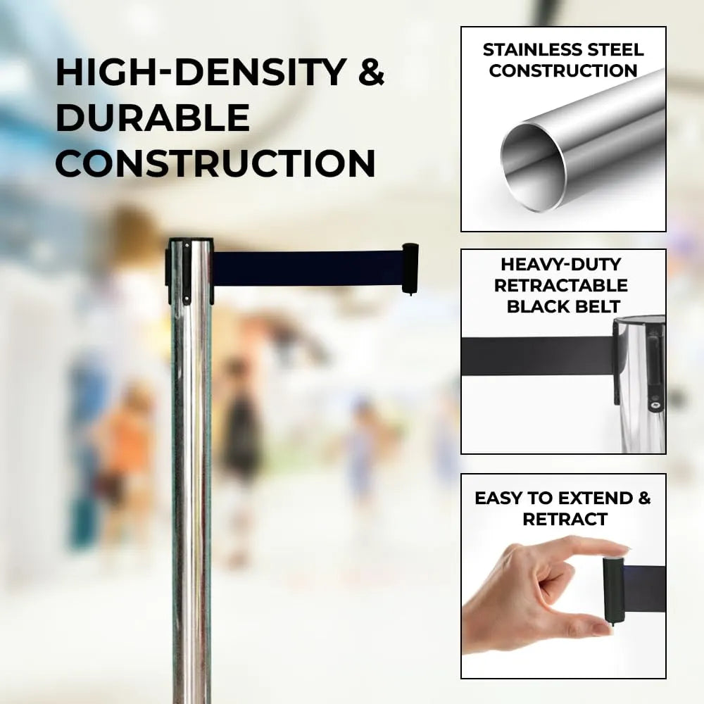 Rust Resistant Crowd Control Barrier 
