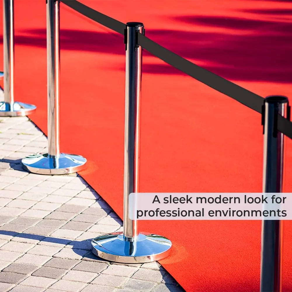 Access Control Retractable Barrier Post