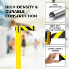 Crowd Control Retractable Posts Yellow