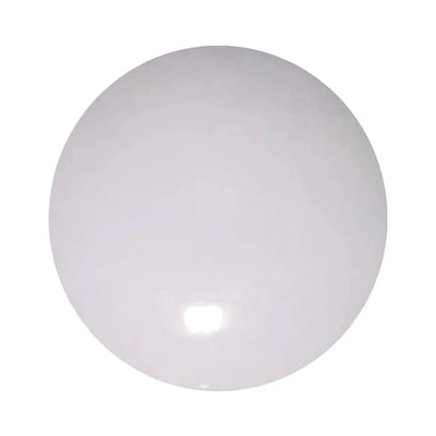 Plot routier polyvalent en céramique blanc | Marqueur rond de 3.94 po pour commerces, décoration, stationnements et plus