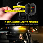 Car warning light system with switch and light
