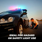 Ideal for hazard or safety light use