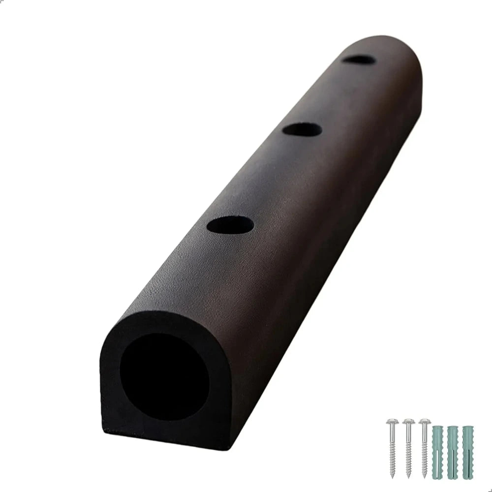 Black wall fender