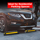 Shock Proof Durable Rubber Wheel Chock 57CM