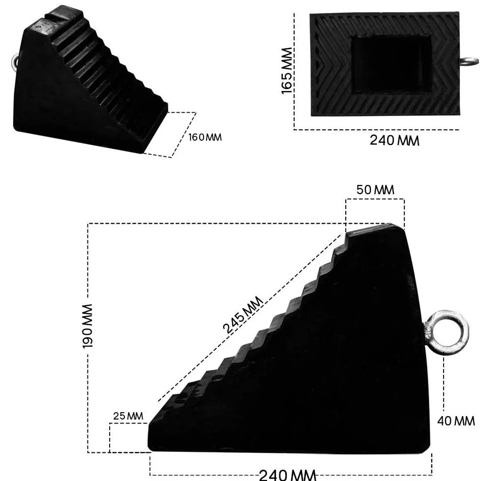 Wheel Chock Dimensions