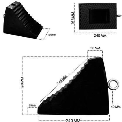 Wheel Chock Dimensions