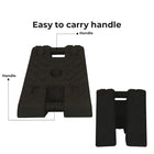 Non Slip Black wheel stopper