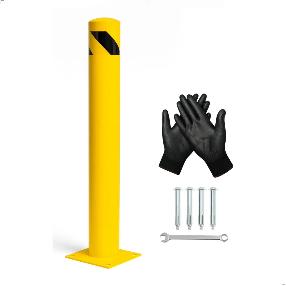 Safety Bollard Post Yellow