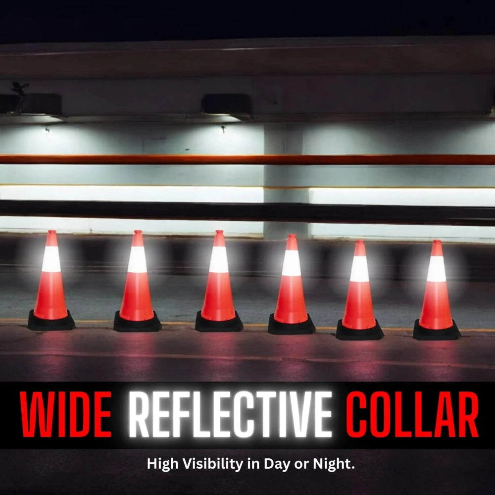 Red safety cone