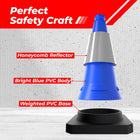 Road Safety Reflective Cone With Weighted Base