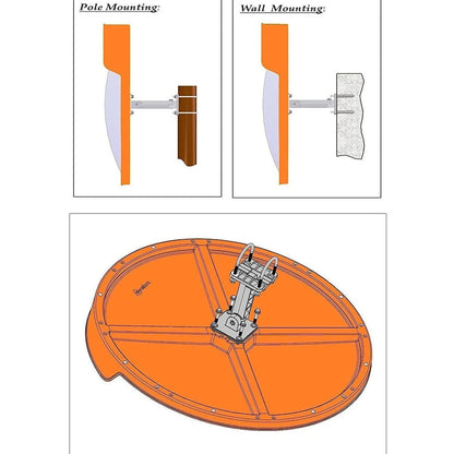 safety convex mirrorl 60cm 