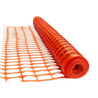 orange safety mesh barrier netting for construction and hazard marking