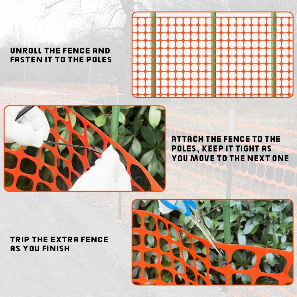 Cut Resistant Safety Barrier Netting