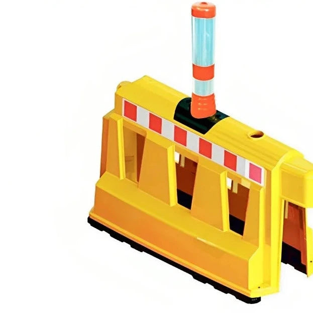 Safety Road Barrier | Yellow Color PPC & PVC Road Safety Barrier ...
