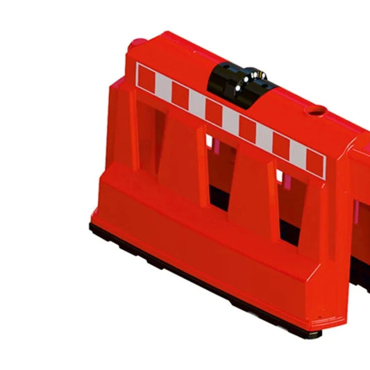 Safety Road Barrier RED