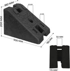 heavy duty wheel stopper