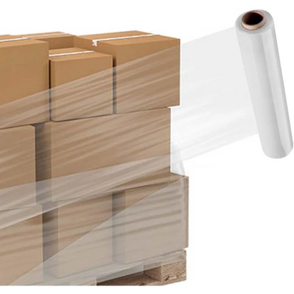clear heavy duty stretch wrap for shipping and transport protection