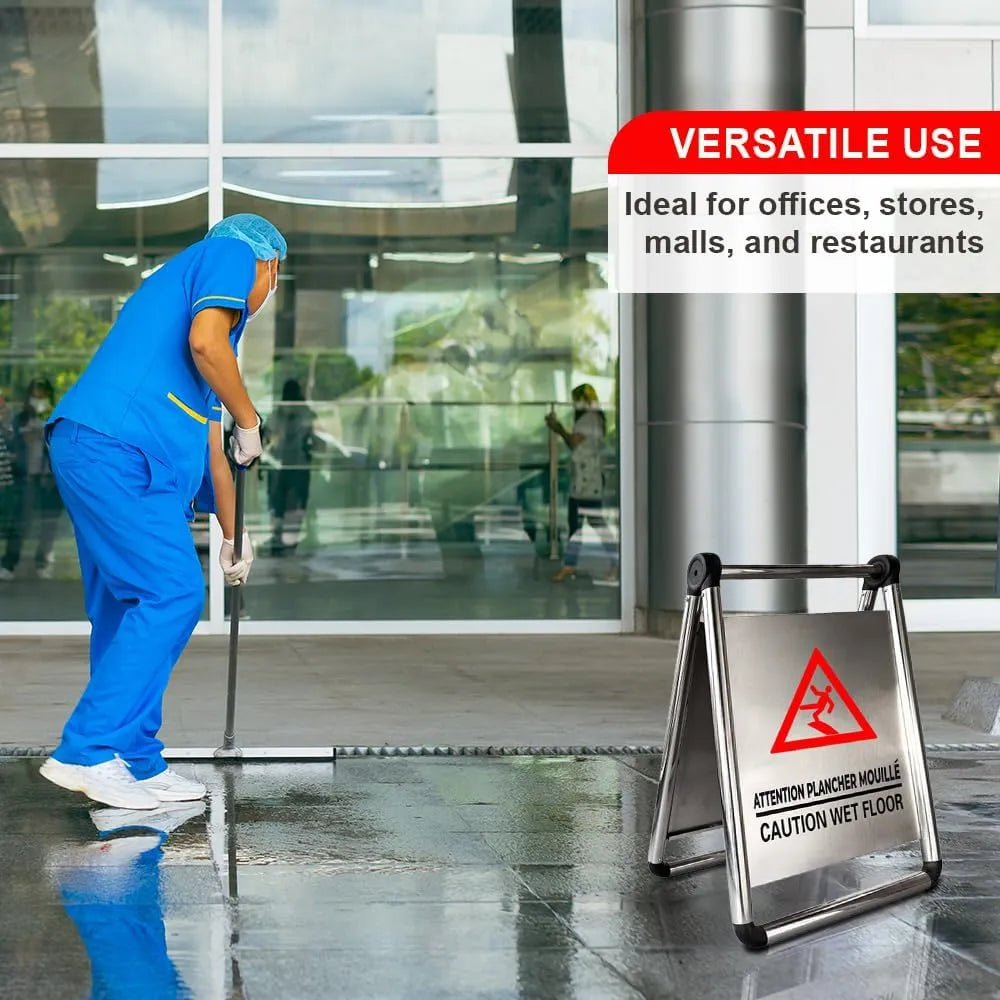 Freestanding Signage for Wet Floor